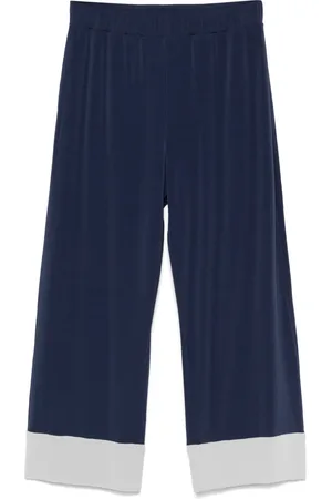 LE TRICOT PERUGIA Two-tone trousers