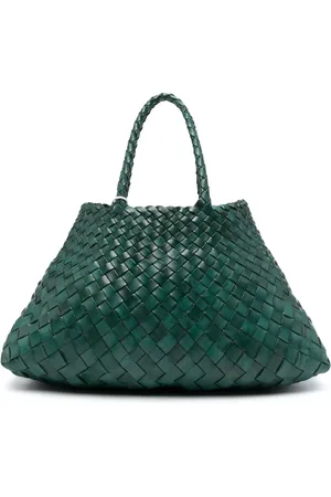Dragon Diffusion Small Santa Croce leather bag