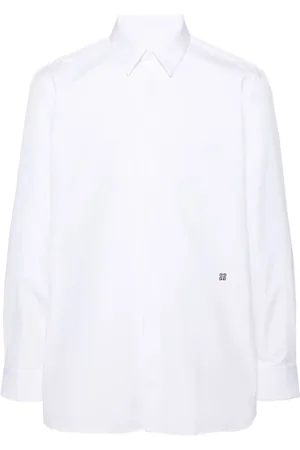 Givenchy 4G-embroidered poplin shirt