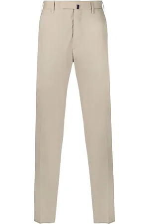 Incotex Straight-leg cotton chinos