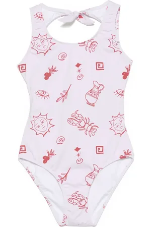 Le pandorine Printed swimsuit