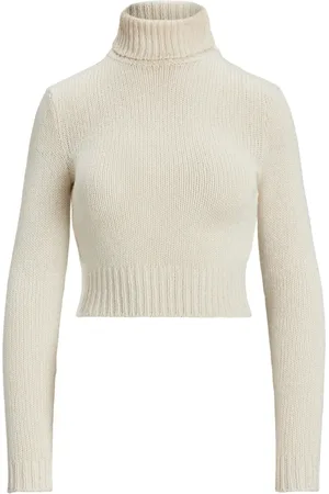 Ralph Lauren Cropped turtleneck jumper
