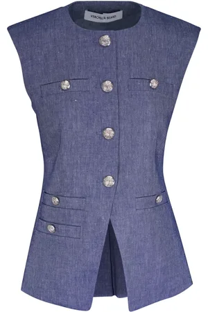 VERONICA BEARD Button-down vest