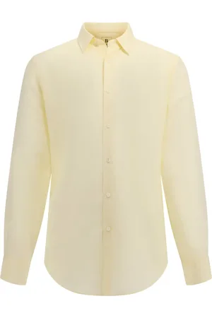 Boggi Milano Regular Fit Tencel Linen Shirt