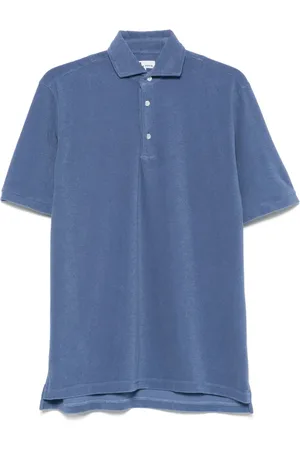 DoppiaA Terry-cloth polo shirt
