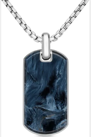 David Yurman Sterling Chevron tag (35mm)