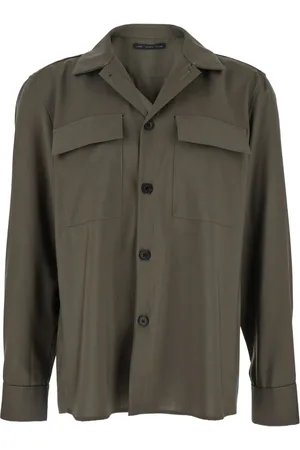 LOW BRAND Pockets-detail shirt