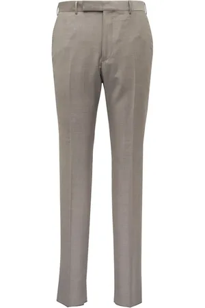 Ermenegildo Zegna Flat-front tailored trousers