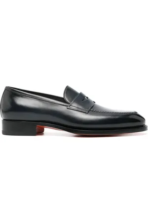 santoni Leather loafers