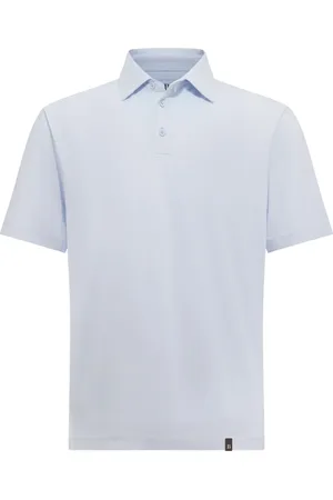 Boggi Milano Polo Shirt In Stretch Supima Cotton