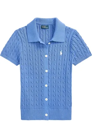 Ralph Lauren Cable-knit short-sleeve cardigan