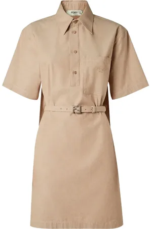 Fendi Belted mini dress