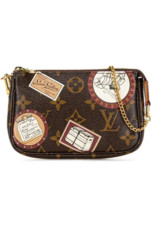 LOUIS VUITTON 2008 Monogram Patch Mini Pochette Accessoires handbag