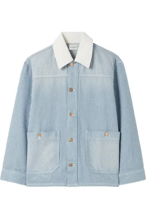 Claudie Pierlot Striped denim jacket