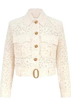 ZIMMERMANN Cotton-blend lace jacket
