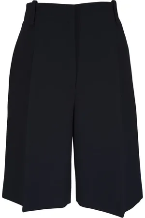 Khaite Laden pleat-detail tailored shorts