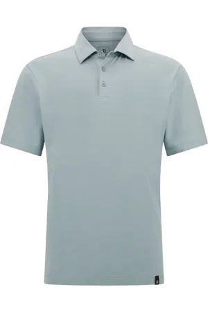 Boggi Milano Polo Shirt In Stretch Supima Cotton