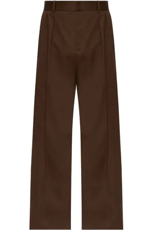 Loewe Cotton wide-leg trousers