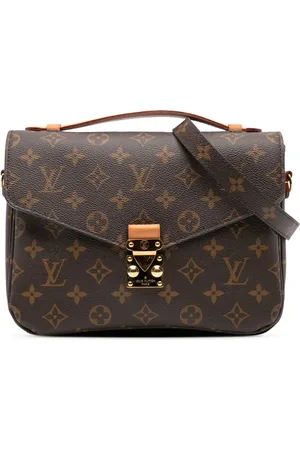 LOUIS VUITTON 2021-2024 Monogram Pochette Metis satchel