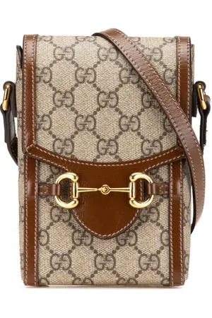 Gucci 2016-2024 Mini GG Supreme Horsebit 1955 crossbody bag