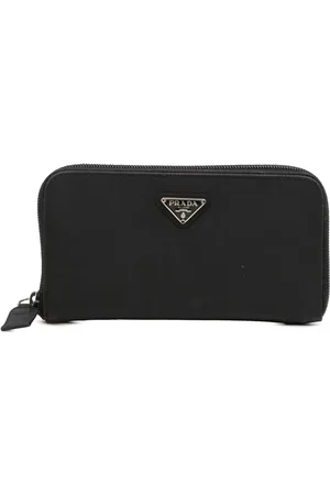 Prada 2000-2013 Tessuto Zip Around Wallet long wallets