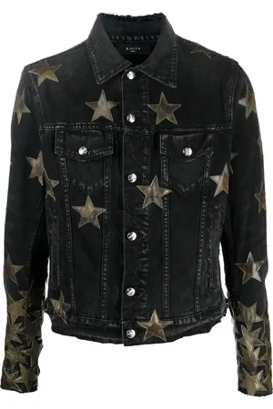 AMIRI Star-patch detail denim jacket