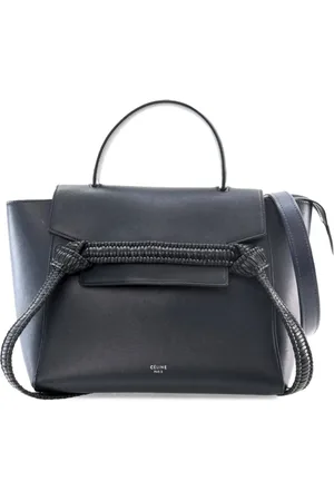 Céline 2017 Micro Smooth Calfskin Bicolor Braided Belt Bag satchel