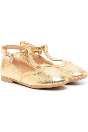 Angels Face Ashley faux-leather ballerina shoes