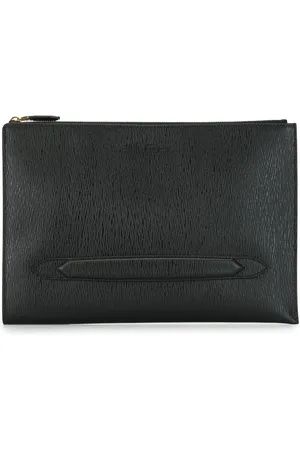 Salvatore Ferragamo Textured clutch