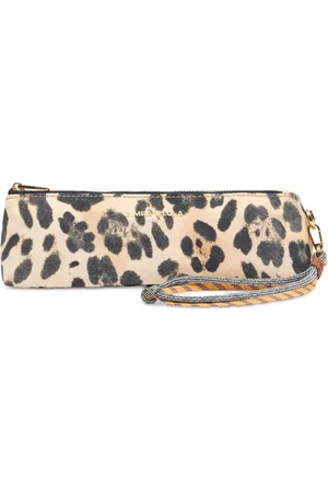 Bimba y Lola Leopard-print make-up case