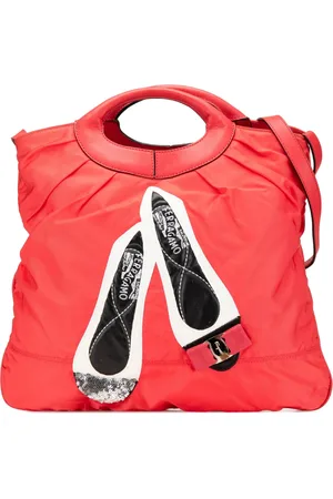 Salvatore Ferragamo 2021 Nylon Vara Shoes satchel