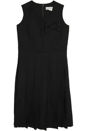 Comme des Garçons Wool gabardine midi dress