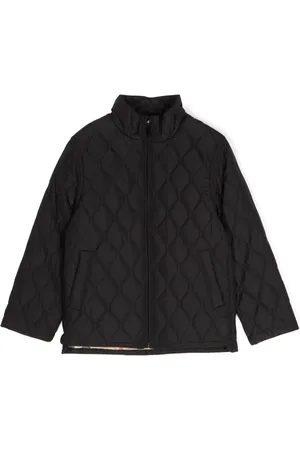 Burberry Diamond-quilted detailed padded jacket