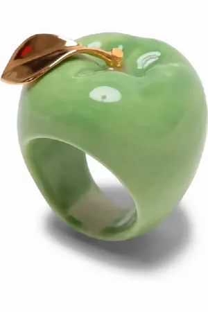 ANDRES GALLARDO Apple-print ring