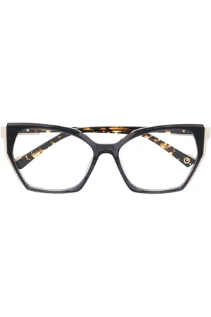 Etnia Barcelona Tortoiseshell-effect geometric-frame glasses