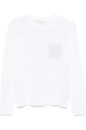 PESERICO SIGN Chain-link detailing sweater