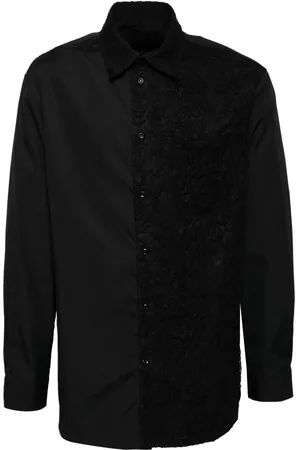 Simone Rocha Floral embroidery shirt