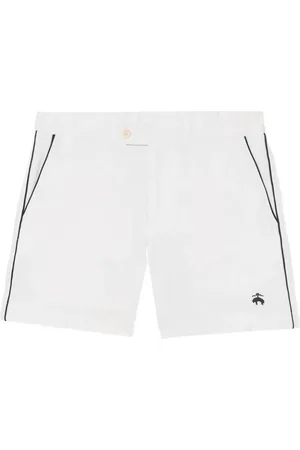 Brooks Brothers Side-piping tennis shorts