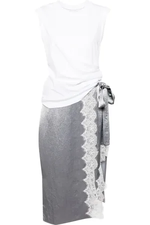 3.1 Phillip Lim Lace-trim cotton dress