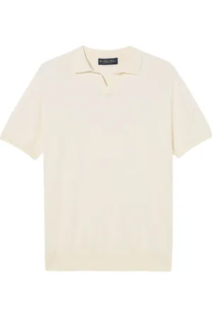 Brooks Brothers Organic cotton-linen polo shirt
