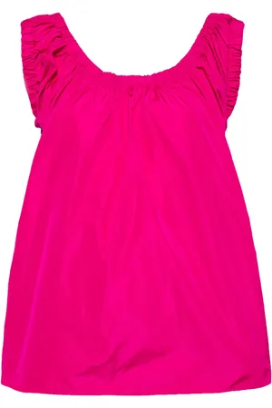 Molly Goddard Gathered taffeta vest