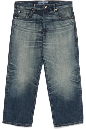 JUNYA WATANABE Whiskering-effect jeans