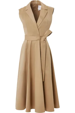 Carolina Herrera Belted trench midi dress