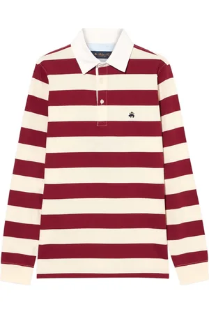 Brooks Brothers Striped cotton polo shirt