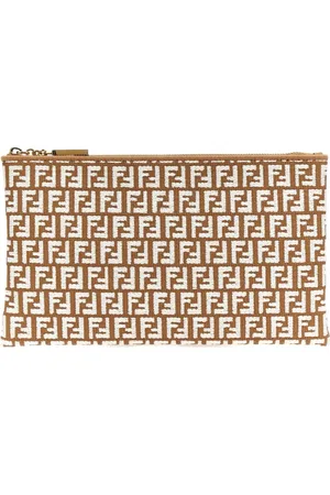 Fendi Medium monogrammed clutch bag
