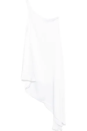 Norma Kamali One-shoulder diagonal tunic top