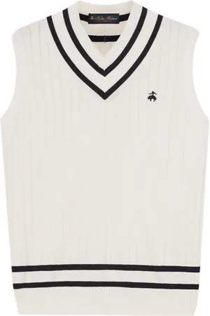Brooks Brothers Logo-embroidered vest
