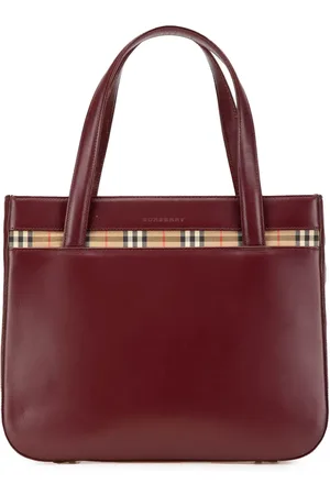 Burberry 2000-2017 House Check Trimmed Leather handbag