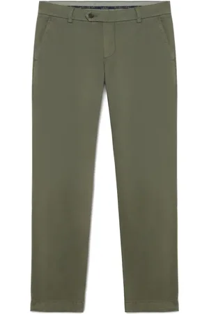 Brooks Brothers Slim-cut cotton chinos