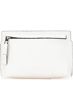 Loewe 2010-2024 Embossed Leather Anagram Repeat T clutch bag